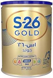 إس 26 جولد 3 لبن نمو للأطفال